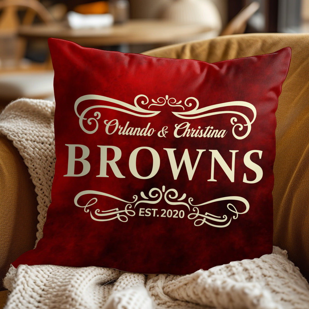 Custom Name - Personalized Pillow