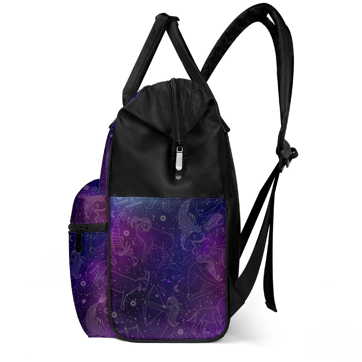 Zodiac Girls Don't Wait For A Prince Anymore - Personalized Duckbilled Backpack SBDBPLN1197L