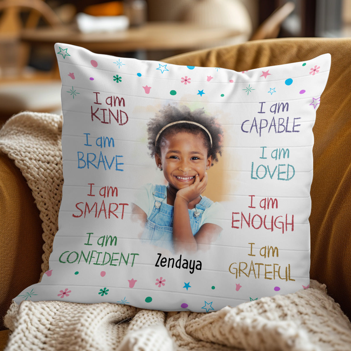 I Am Capable - Personalized Pillow