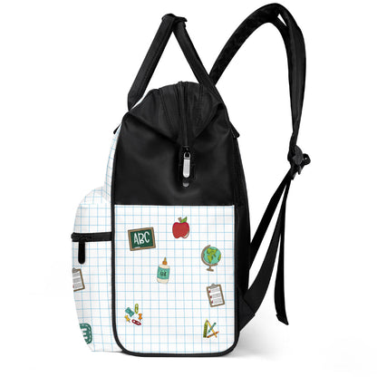 Teacher  - Personalized Duckbilled Backpack SBDBPLN1646M