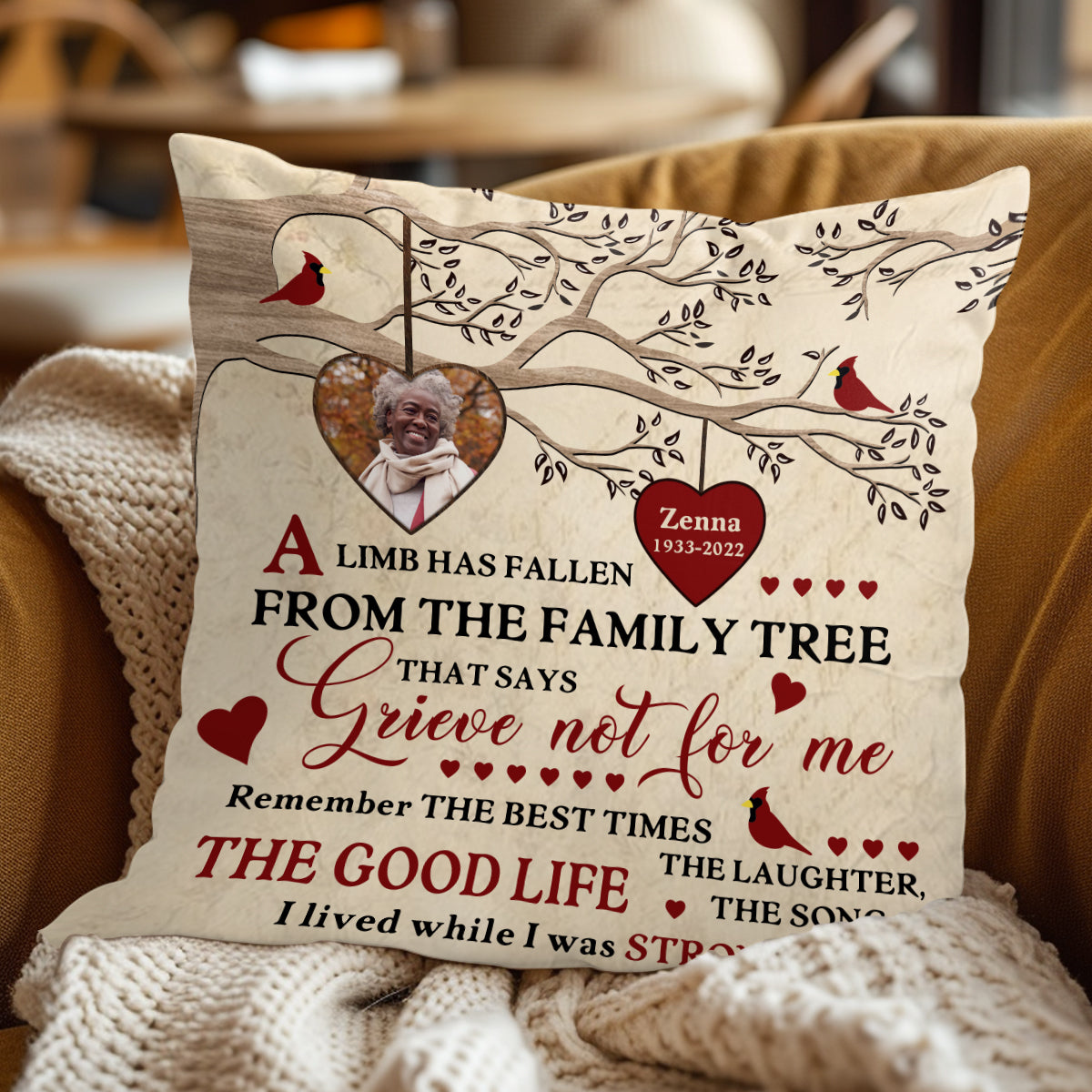A Limb Has Fallen - Personalized Pillow