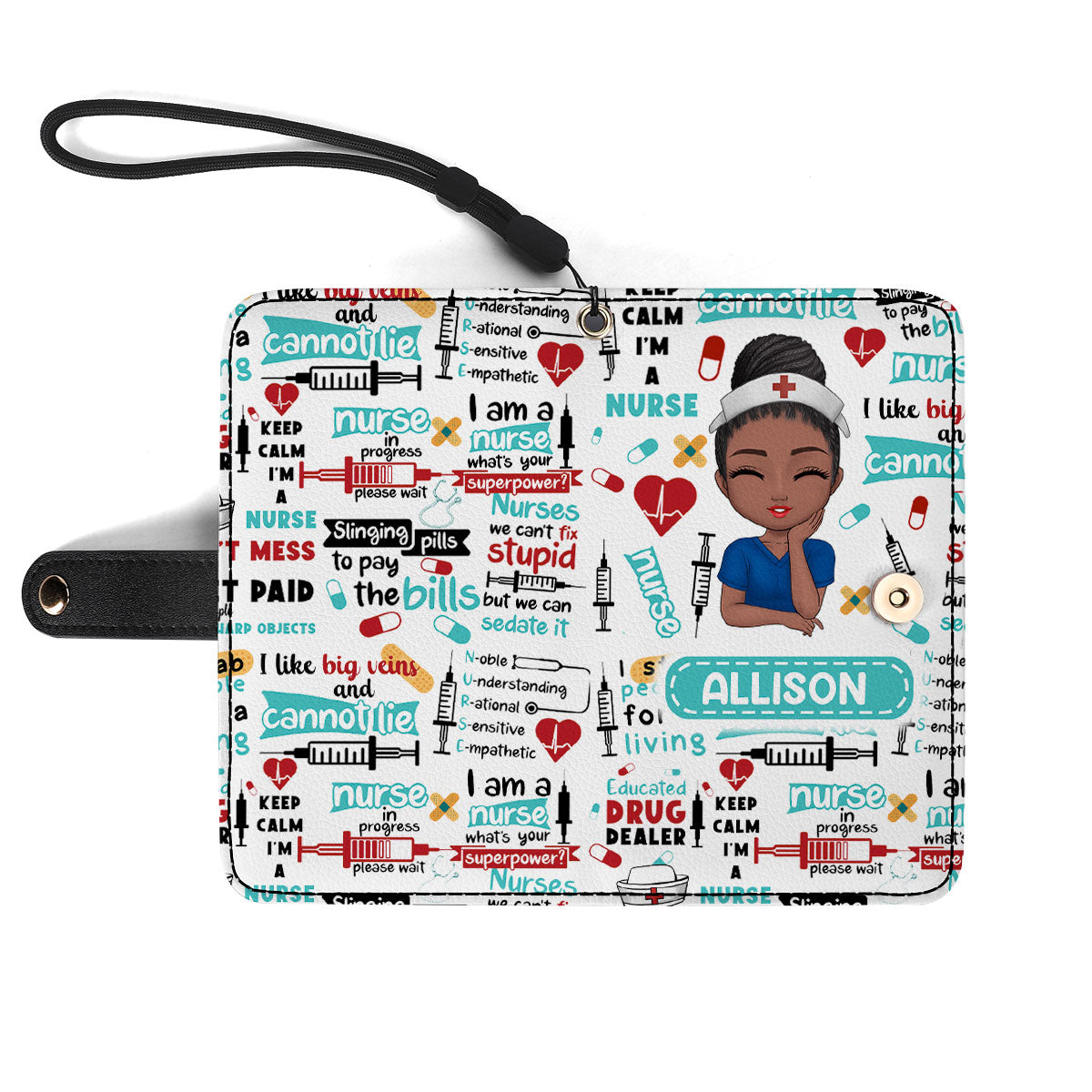 Nurse - Personalized Wallet Case SBWACLN1652L