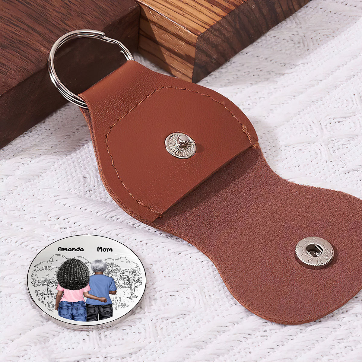 Forever Linked By Love - Personalized Pocket Hug
