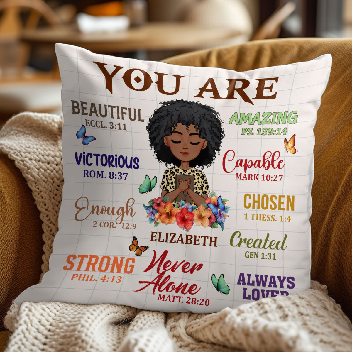 You Are - Personalized Pillow