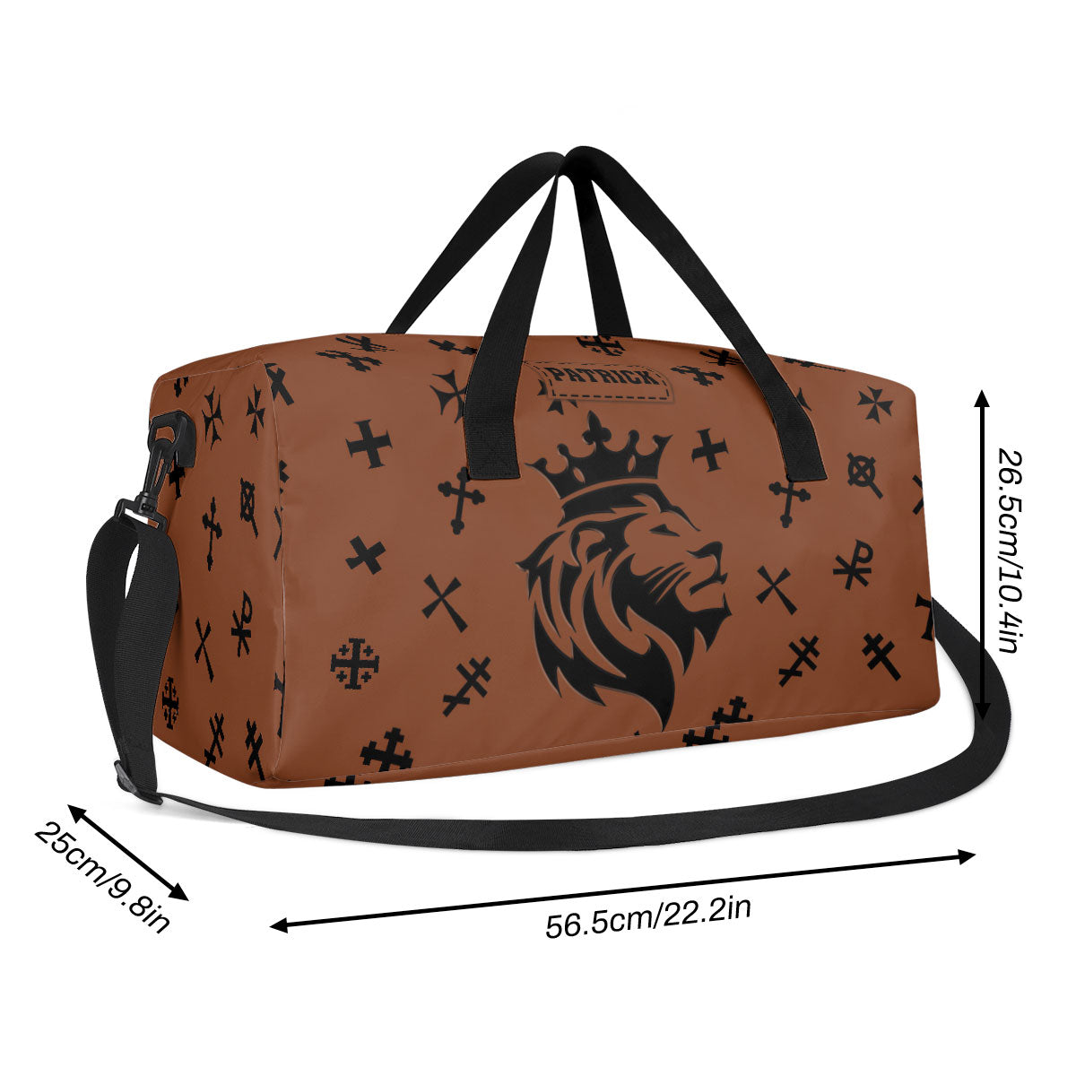 Lion -  Personalized Minimalist Duffle Bag SBMDBN51