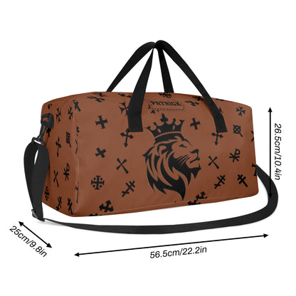 Lion -  Personalized Minimalist Duffle Bag SBMDBN51