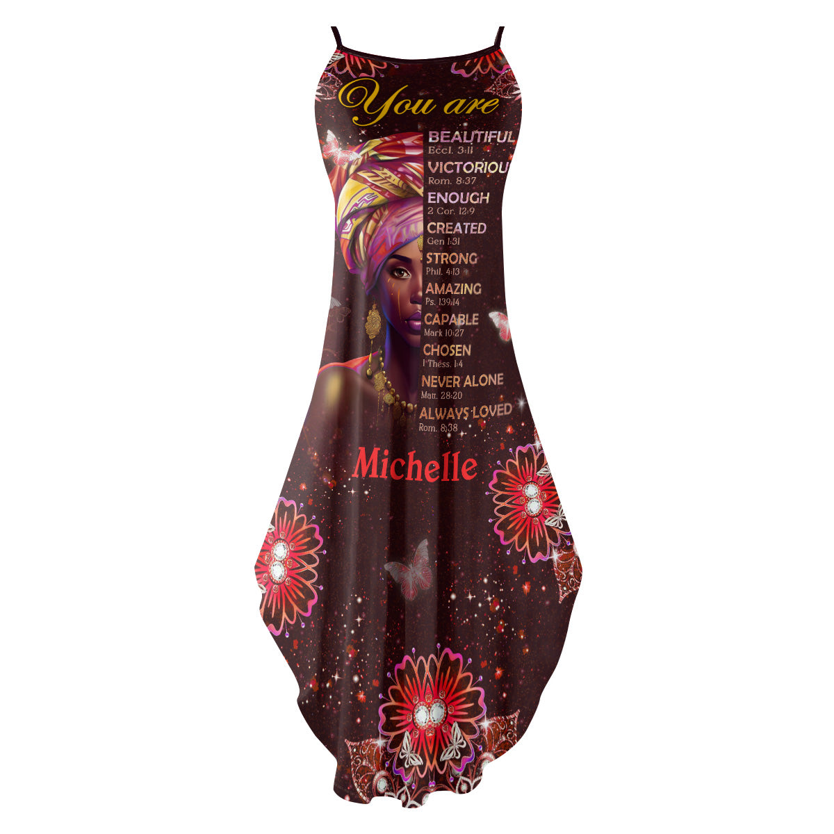 God Says You Are - Personalized Maxi Dress