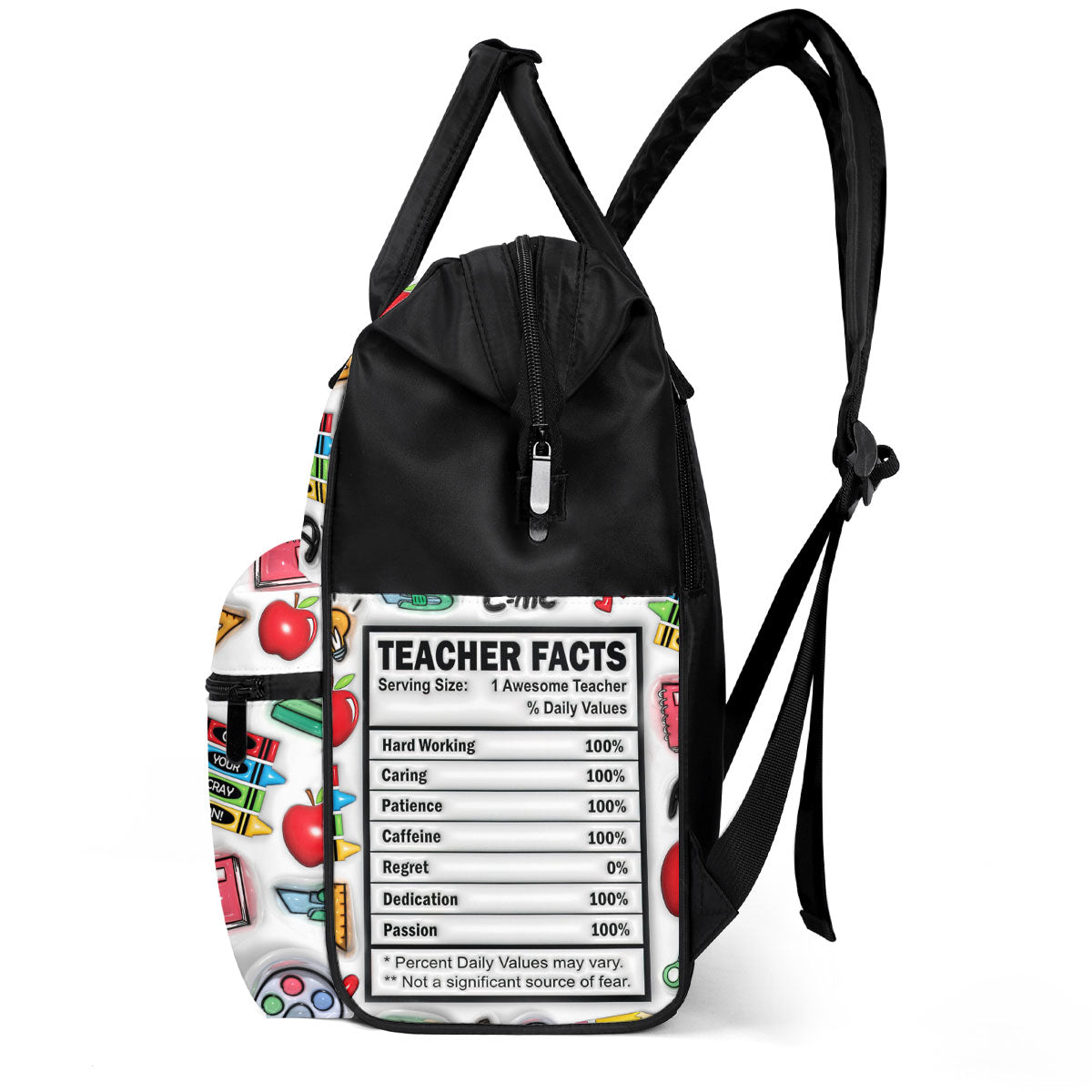 Teaching Is My Jam - Personalized Duckbilled Backpack SBDBPLN993L