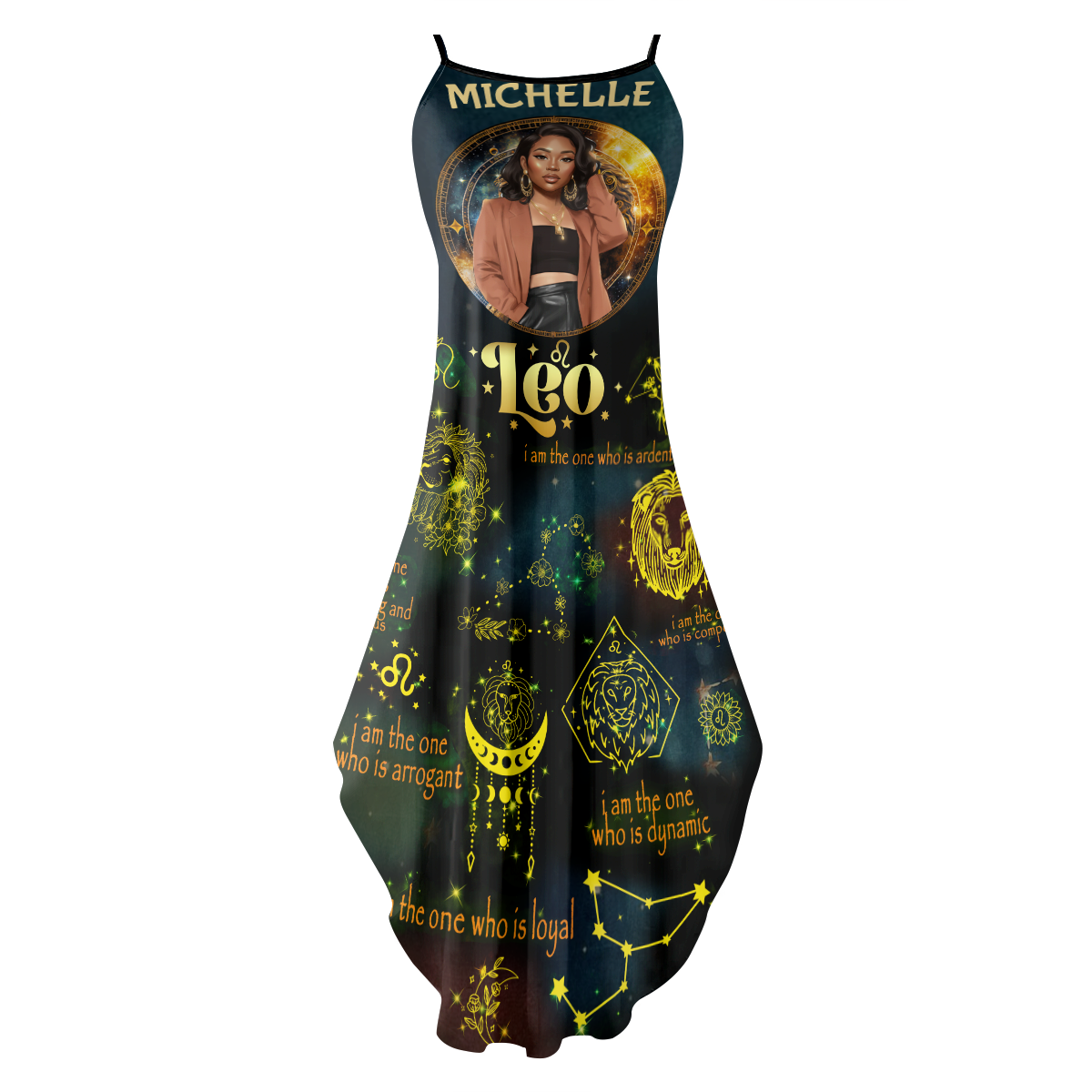 Zodiac Queen - Personalized Maxi Dress