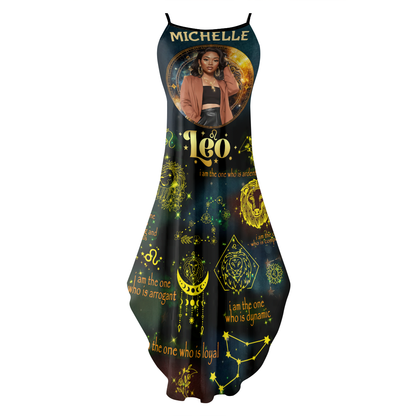 Zodiac Queen - Personalized Maxi Dress