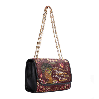 I Am The Storm - Personalized Convertible Shoulder Bag SBCOBLTN1581L