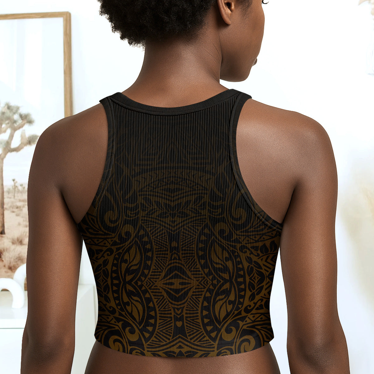 I Am The Storm - Personalized Crop Tank Top