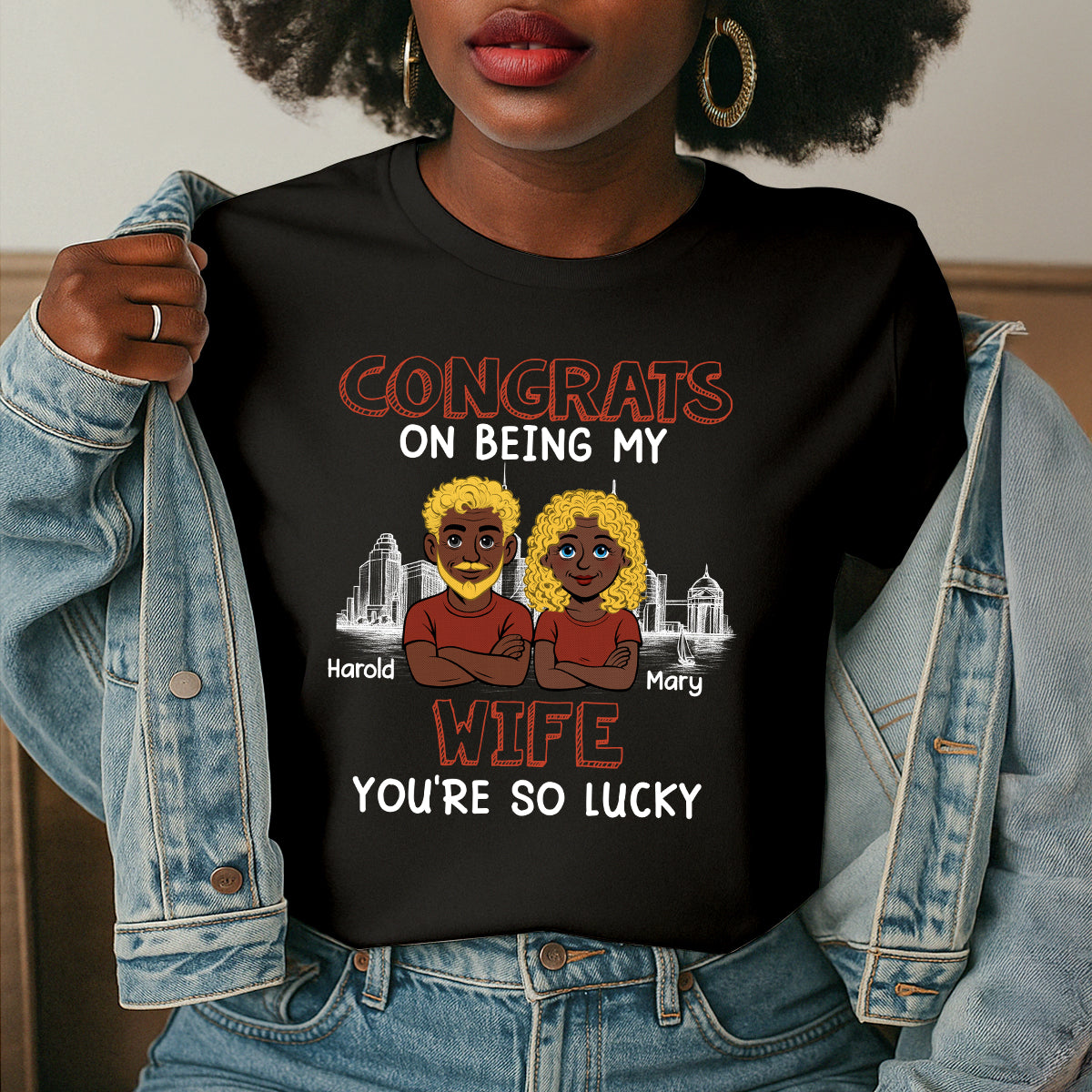Being My Hubby - Personalized 2D Unisex T-shirt