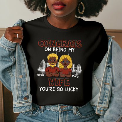 Being My Hubby - Personalized 2D Unisex T-shirt