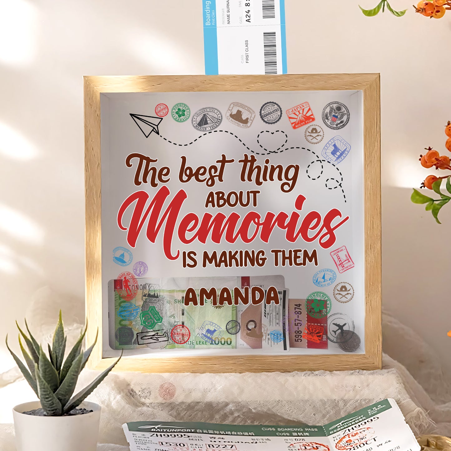 The Best Thing About Memories Is Making Them - Personalized Memory Box