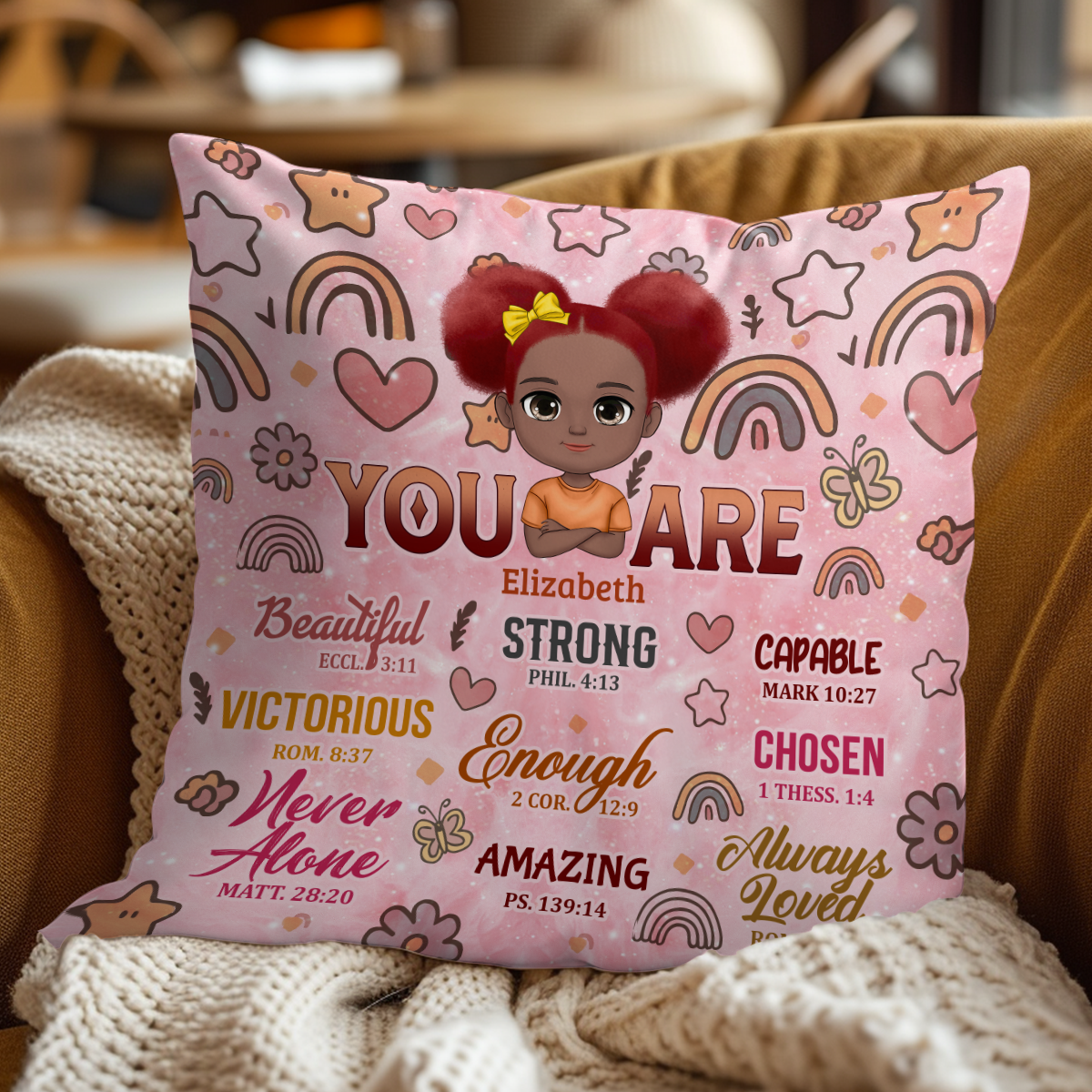 You Are Amazing - Personalized Pillow