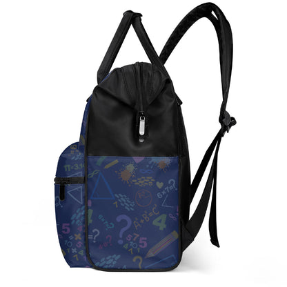 It's A Good Day To Do Math - Personalized Duckbilled Backpack SBDBPLN1751M