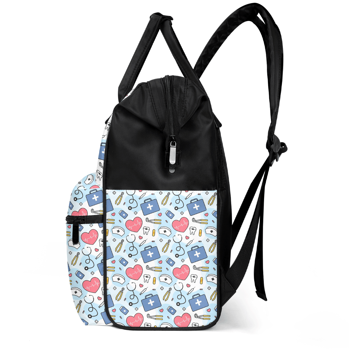 God Is Within Her - Personalized Duckbilled Backpack SBDBPLM1614L