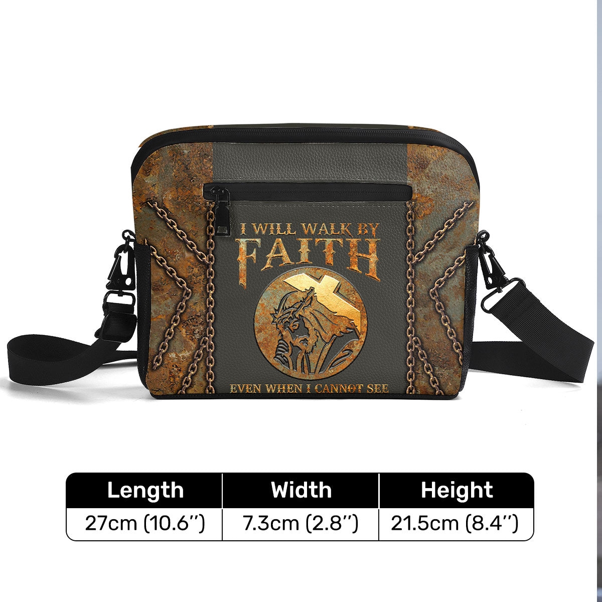 I Will Walk By Faith Even When I Cannot See - Personalized Men City Pack SBCPN34