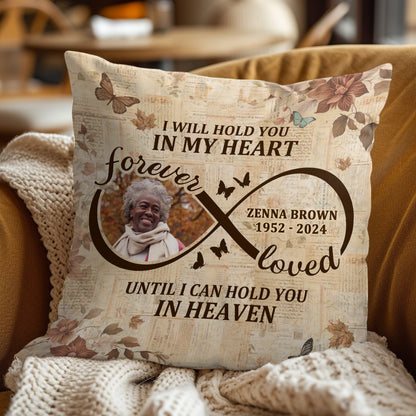 I Will Hold You In My Heart - Personalized Pillow