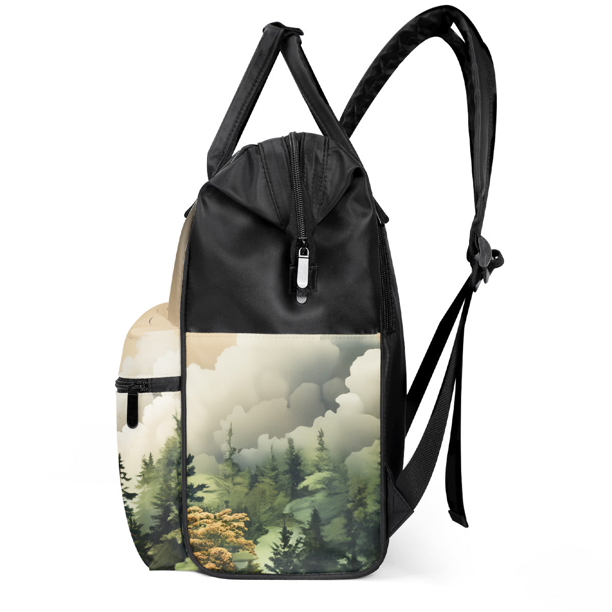 Faith Can Move Mountains - Personalized Duckbilled Backpack SBDBPLTN1457M