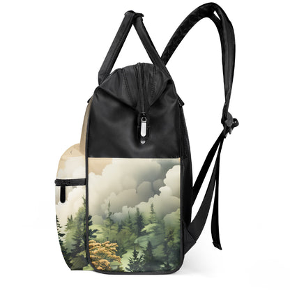 Faith Can Move Mountains - Personalized Duckbilled Backpack SBDBPLTN1457M