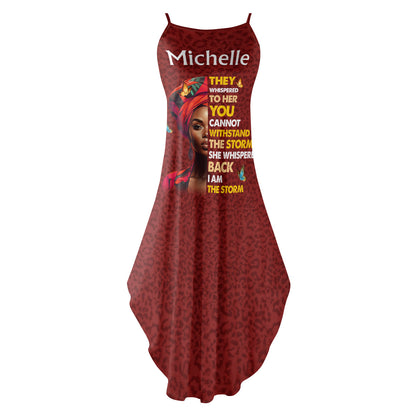 I Am The Storm - Personalized Maxi Dress