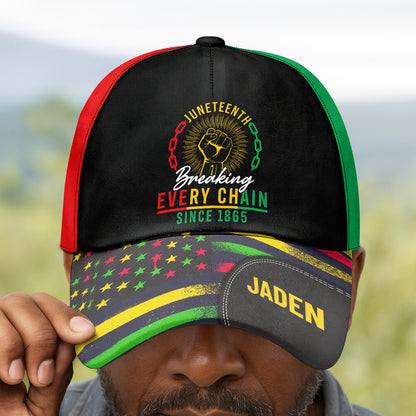 Breaking Every Chain - Personalized Classic Cap