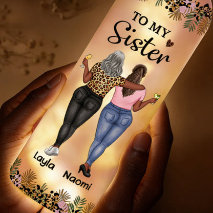 You Are My Soul Sister - Personalized Bottle Lamp