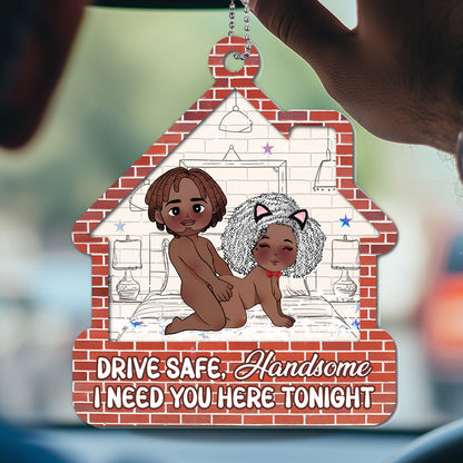 Drive Safe - Personalized 3 Layered Car Shaker Ornament