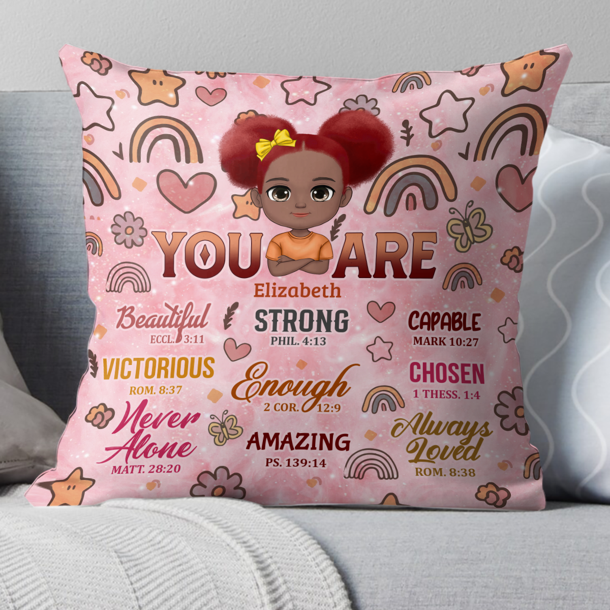 You Are Amazing - Personalized Pillow