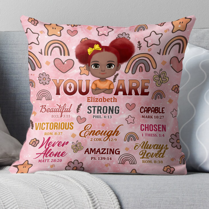 You Are Amazing - Personalized Pillow