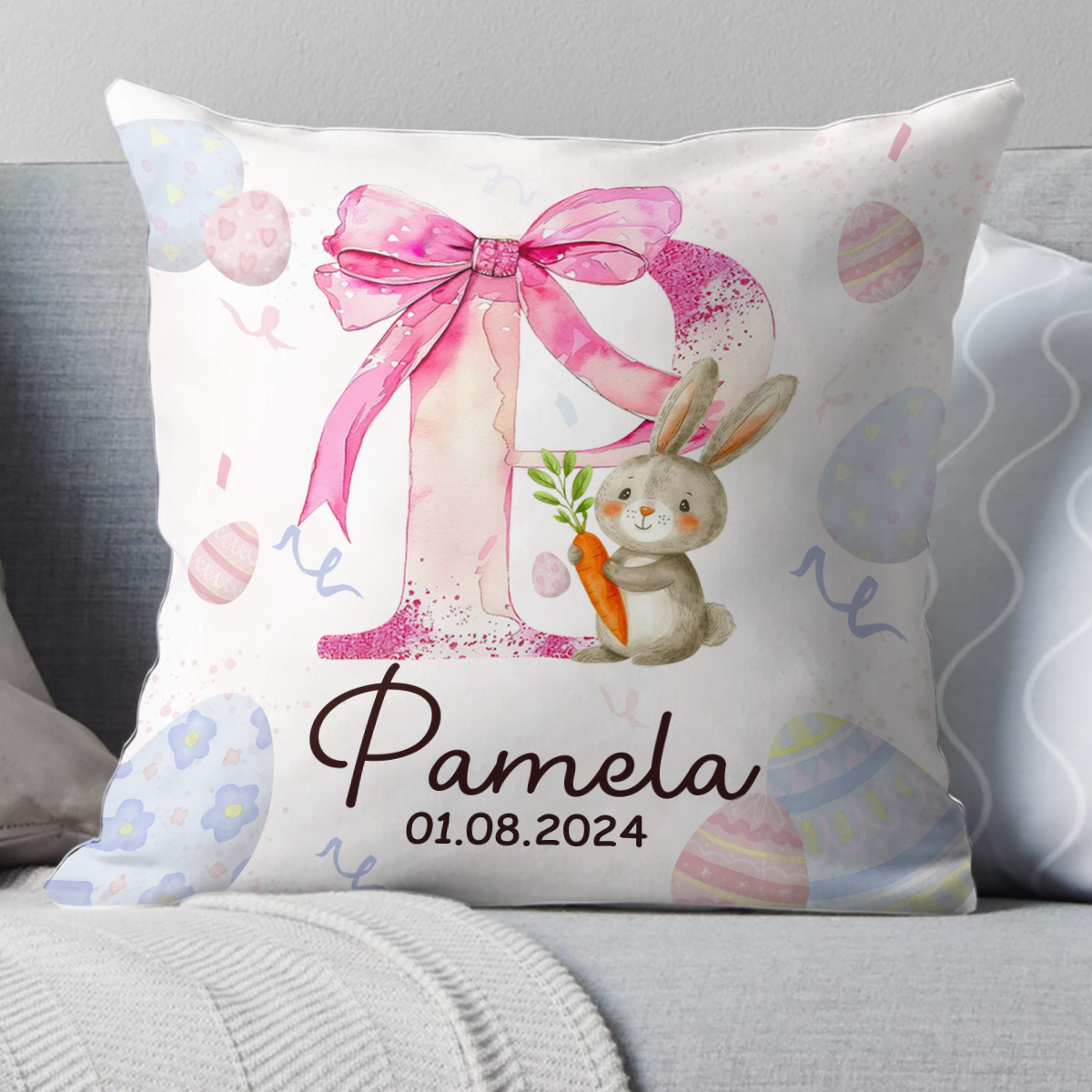 My Happy Easter - Personalized Pillow