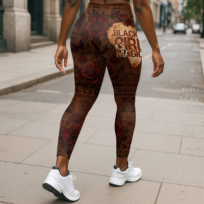 Black Girl Magic - Personalized Leggings