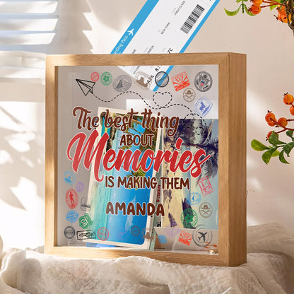 The Best Thing About Memories Is Making Them - Personalized Memory Box