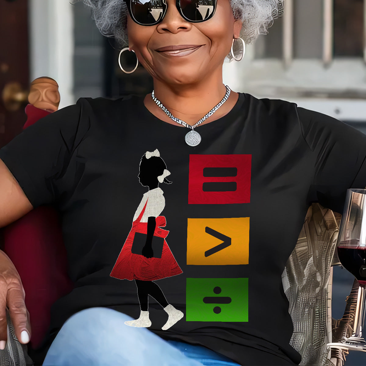 Equality Is Greater Than Division - Personalized 2D Unisex T-shirt