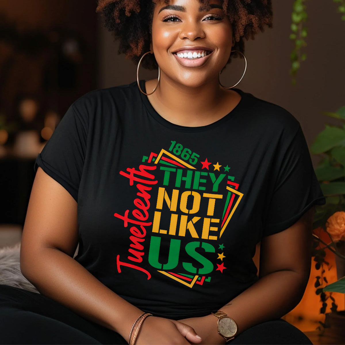 Juneteenth They Not Like Us -  2D Unisex T-shirt