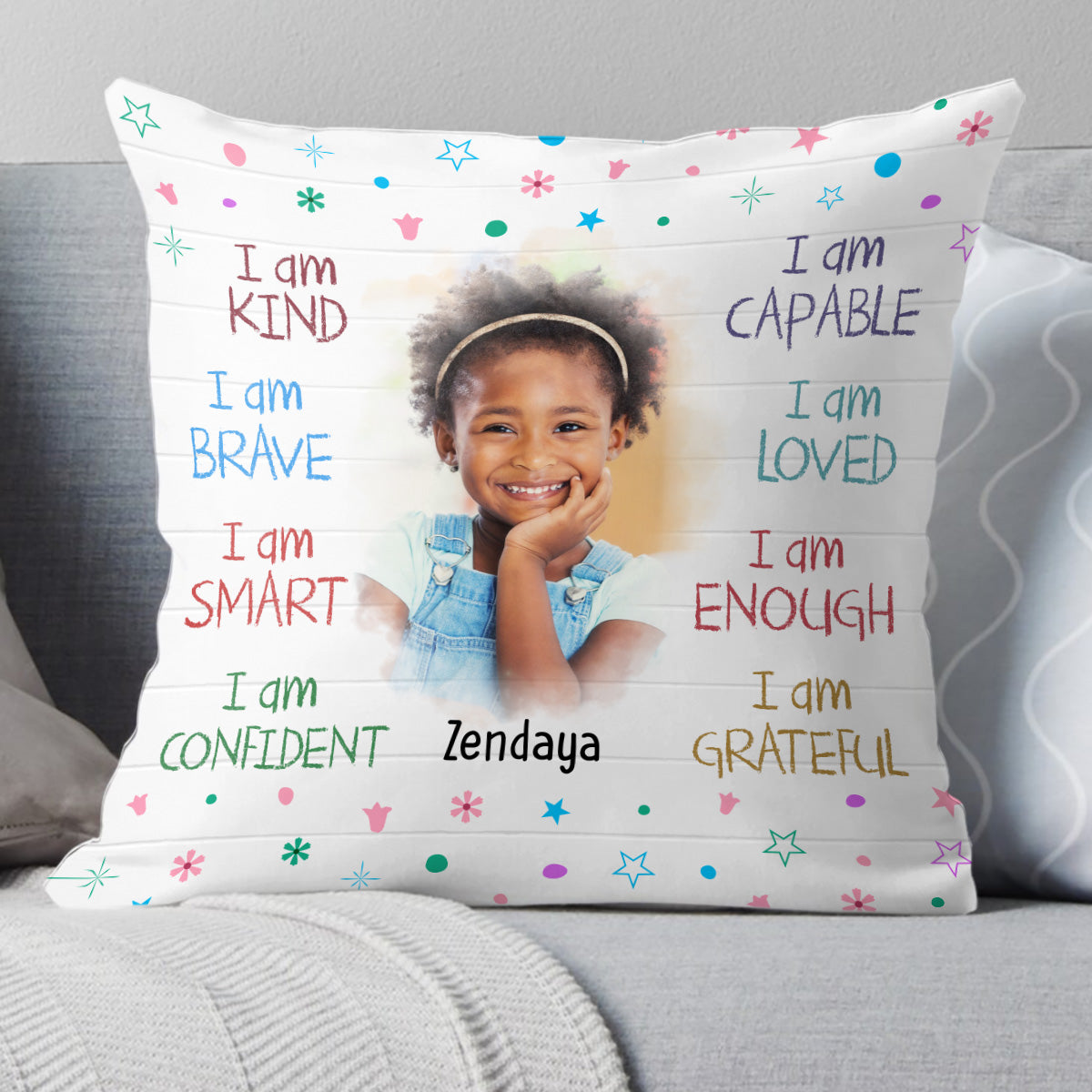 I Am Capable - Personalized Pillow