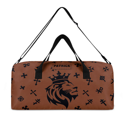 Lion -  Personalized Minimalist Duffle Bag SBMDBN51