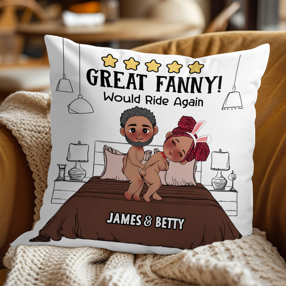 Great Fanny - Personalized Pillow