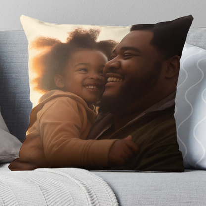 Custom Photo - Personalized Crystal Velvet Pillow