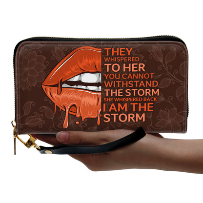 Storm - Leather Clutch Purse SBN02