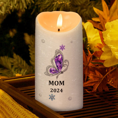 My Soul Knows You Are At Peace - Personalized Flameless LED Candle