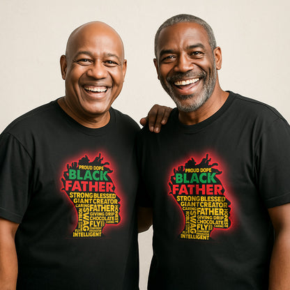 Proud Dope Father - Personalized 2D Unisex T-shirt