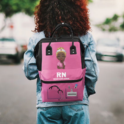 I'm A Nurse - Personalized Duckbilled Backpack