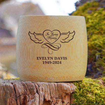 In Loving Memory - Personalized Bamboo Cup