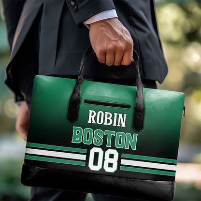 Basketball - Personalized Men Briefcase SBMBCM01