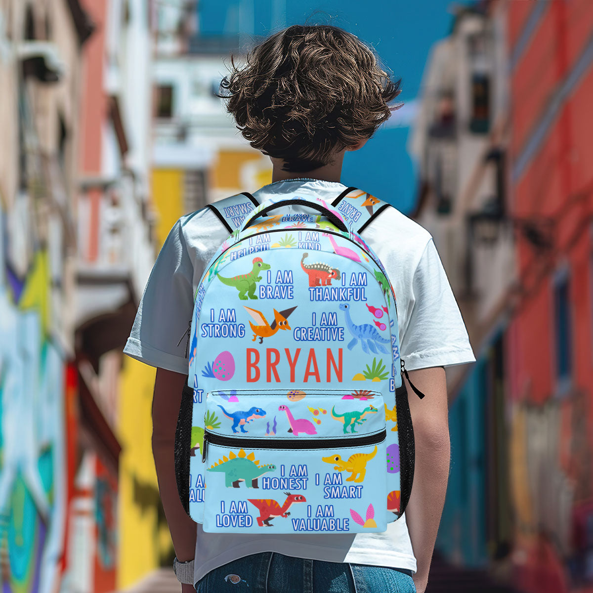 I Am Brave - Personalized Backpack SBBPHA43