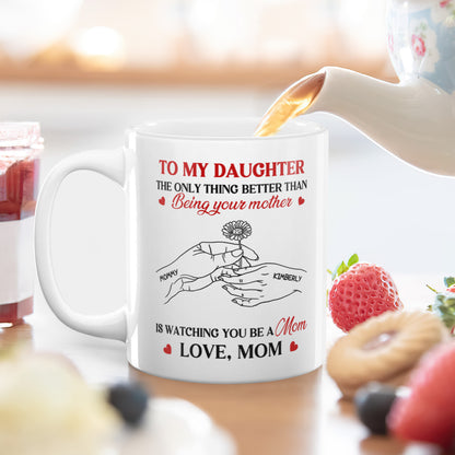 The Only Thing Better Than Being Your Mother - Personalized White Ceramic Mug