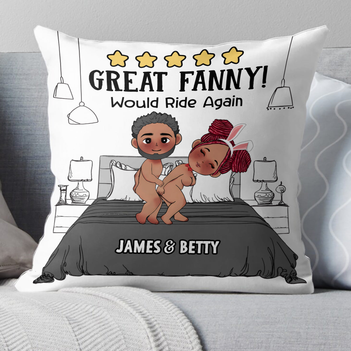 Great Fanny - Personalized Pillow